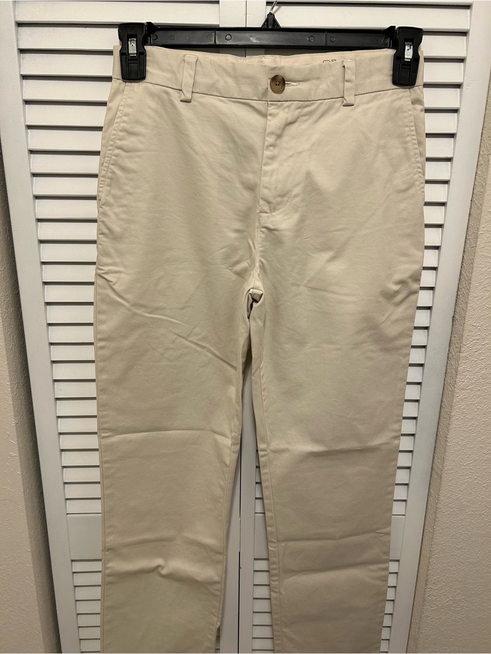 Vineyard Vines Boys Breakers Pants Khaki Chinos in Cream (Stone Color)